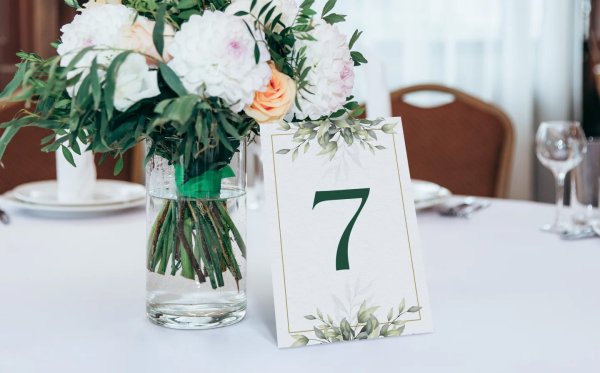 Wedding Table Names/Numbers
