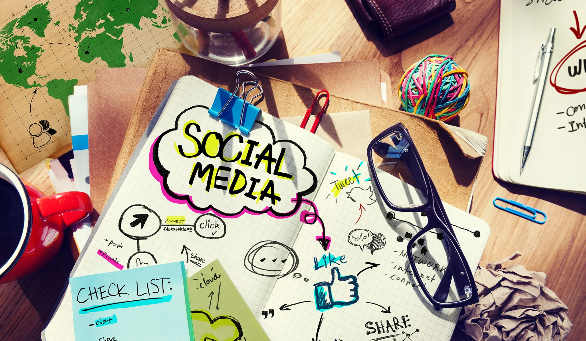 Social Media Advertising and Social Media Marketing