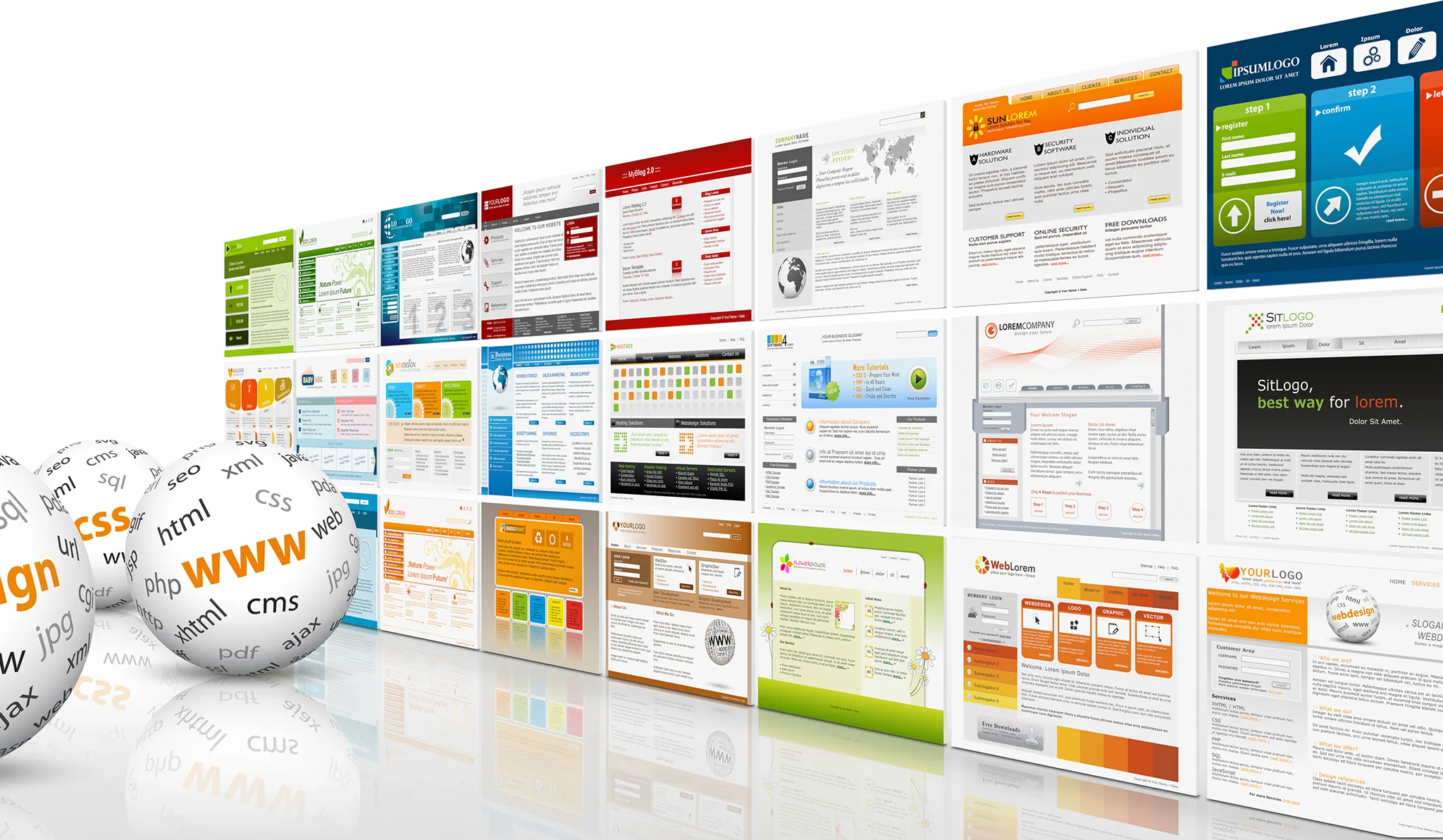 Website Template Creation