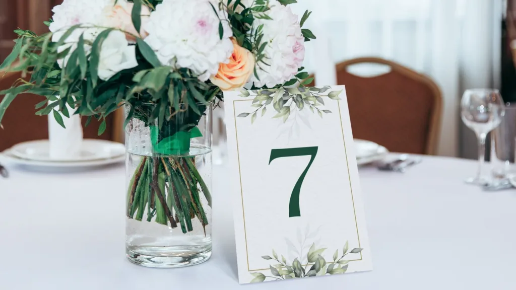 Wedding Table Cards