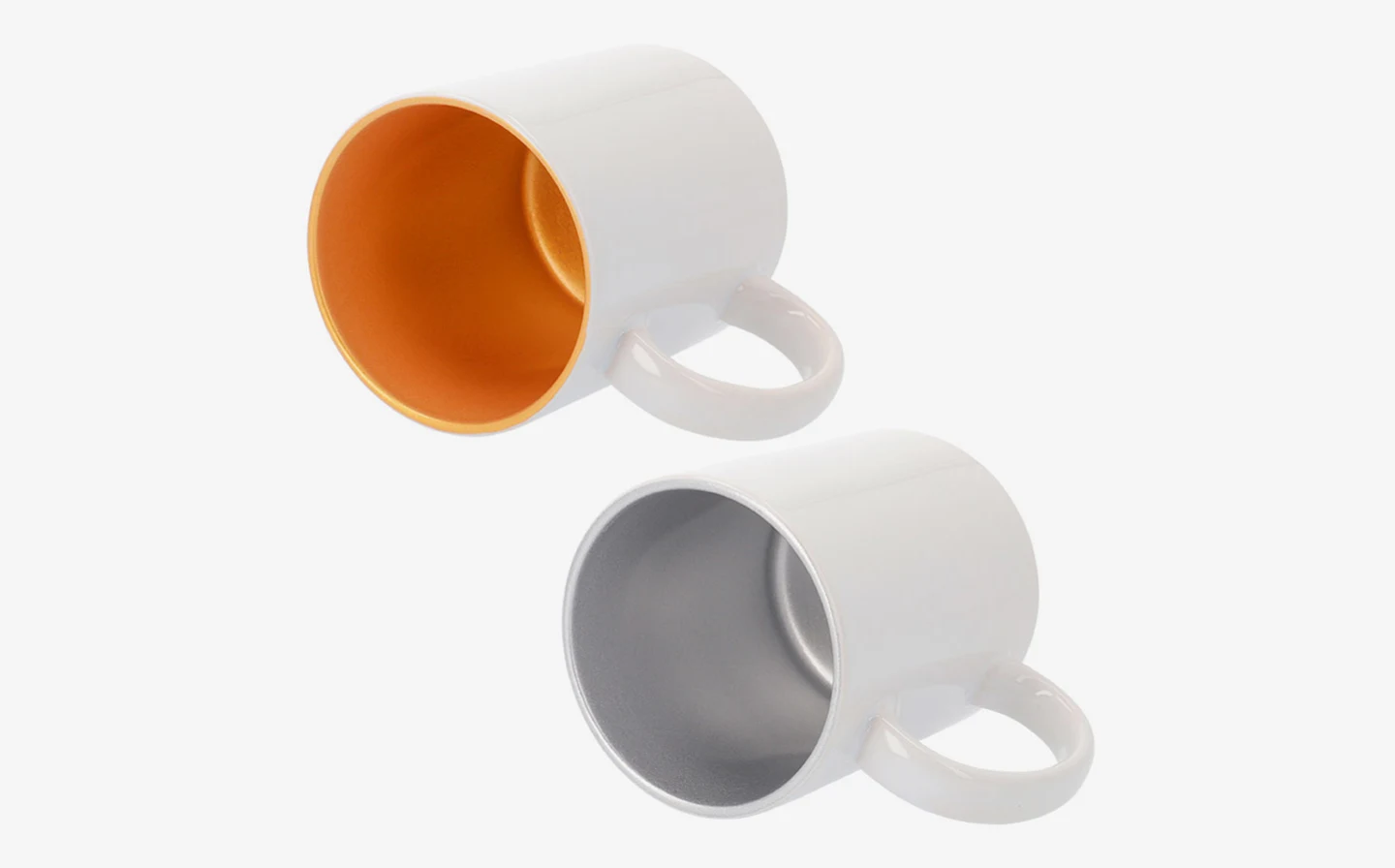 Gold and Silver Mugs