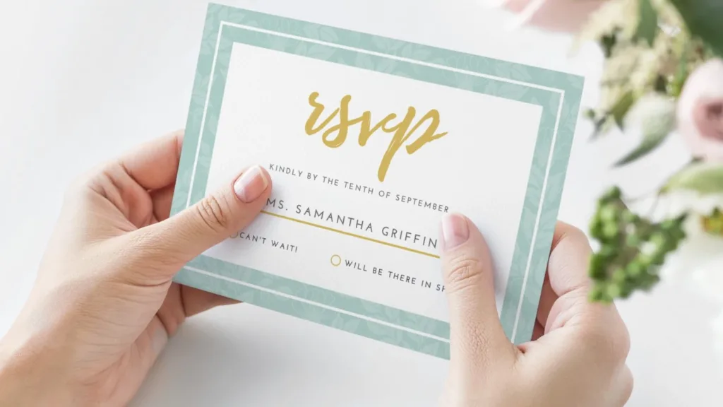 Wedding RSVP Cards