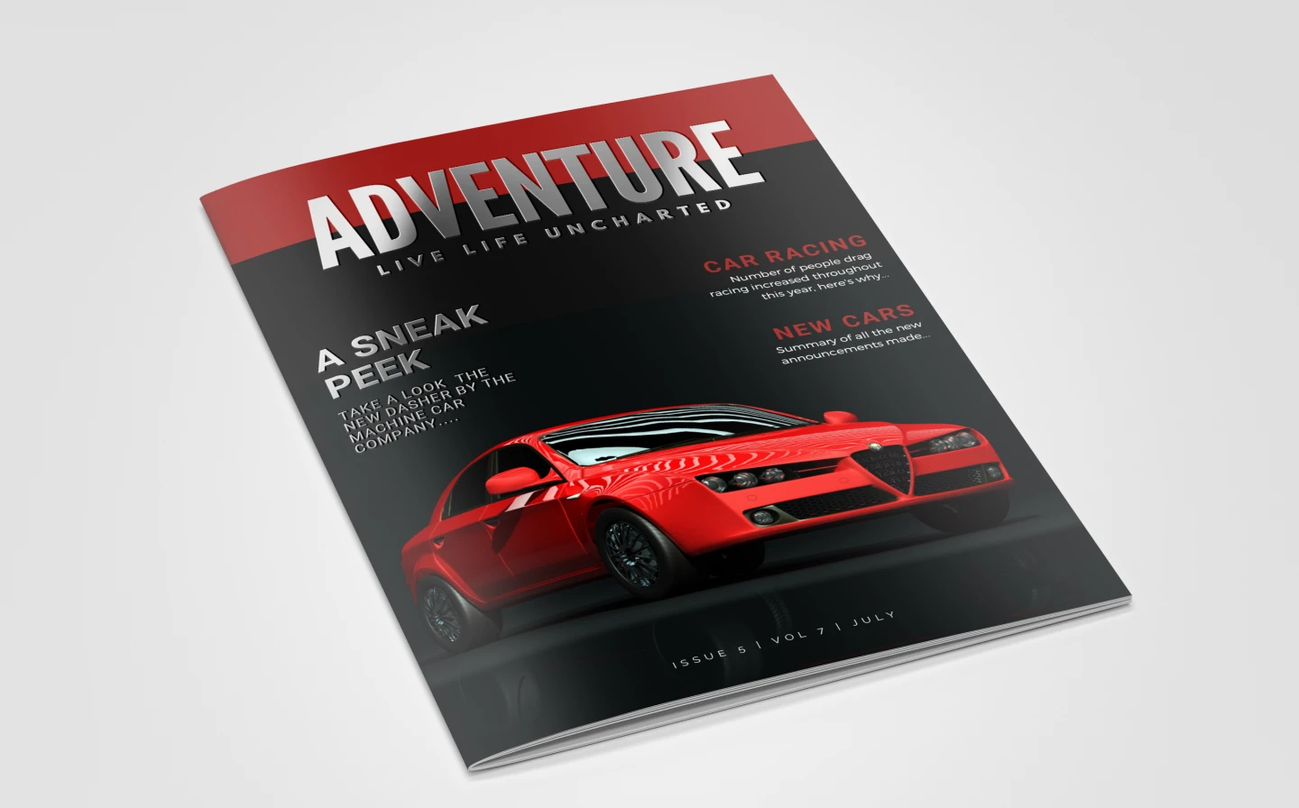 Stitched Booklet Printing