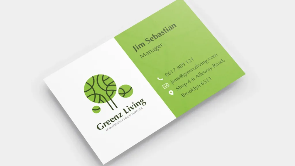 Recycled Business Cards