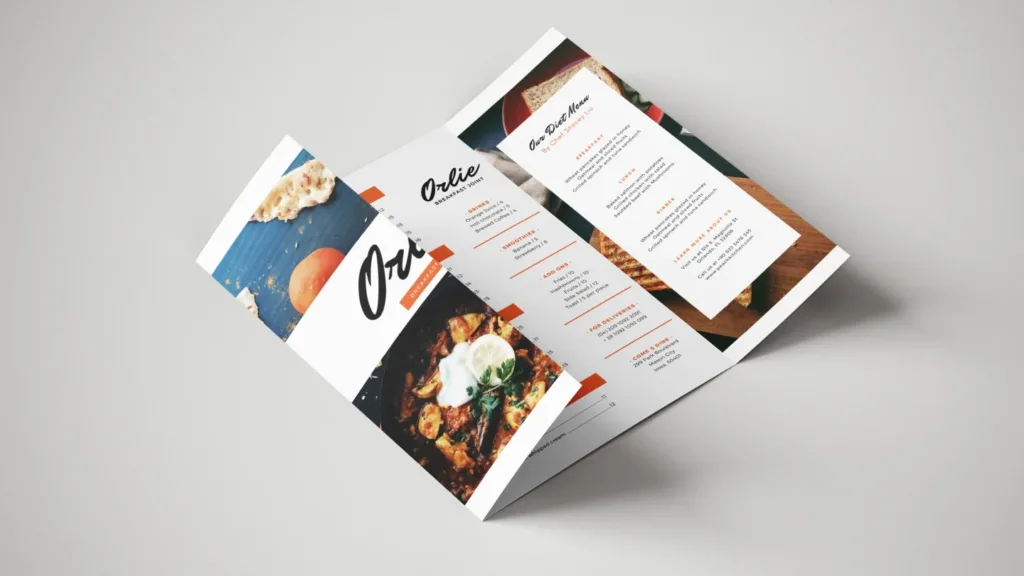 Folded Menus