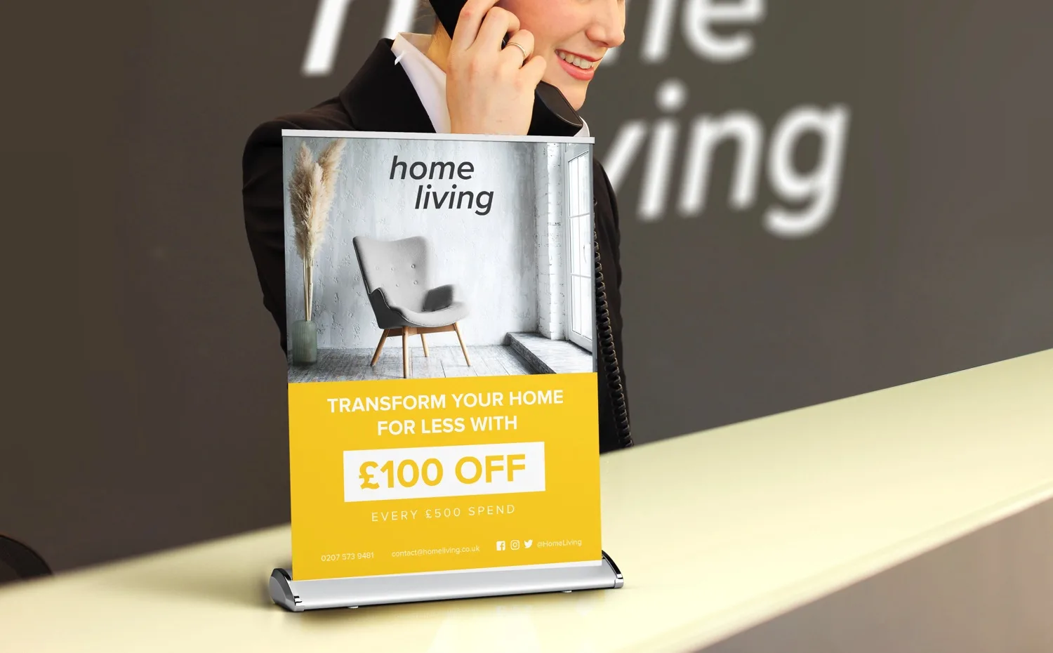 Desktop Roller Banners
