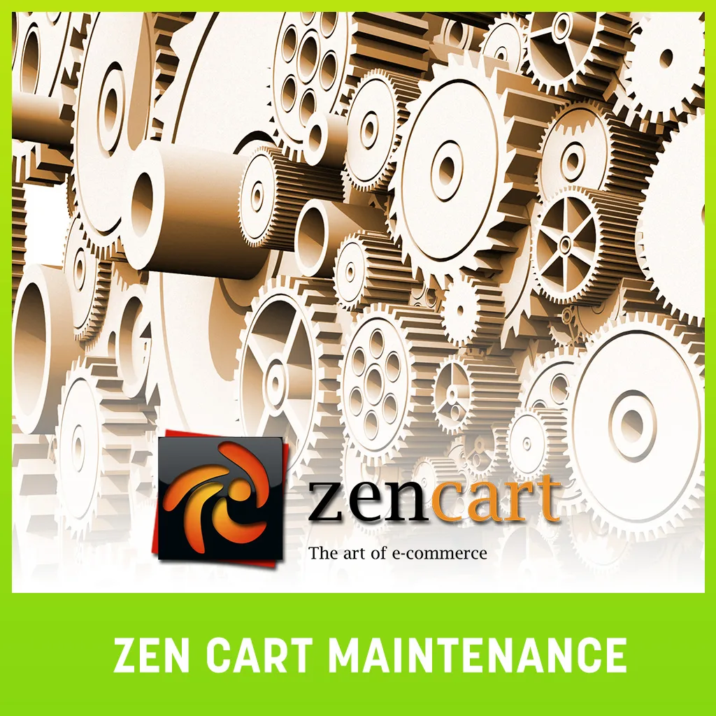 Zen Cart Maintenance and Upgrades