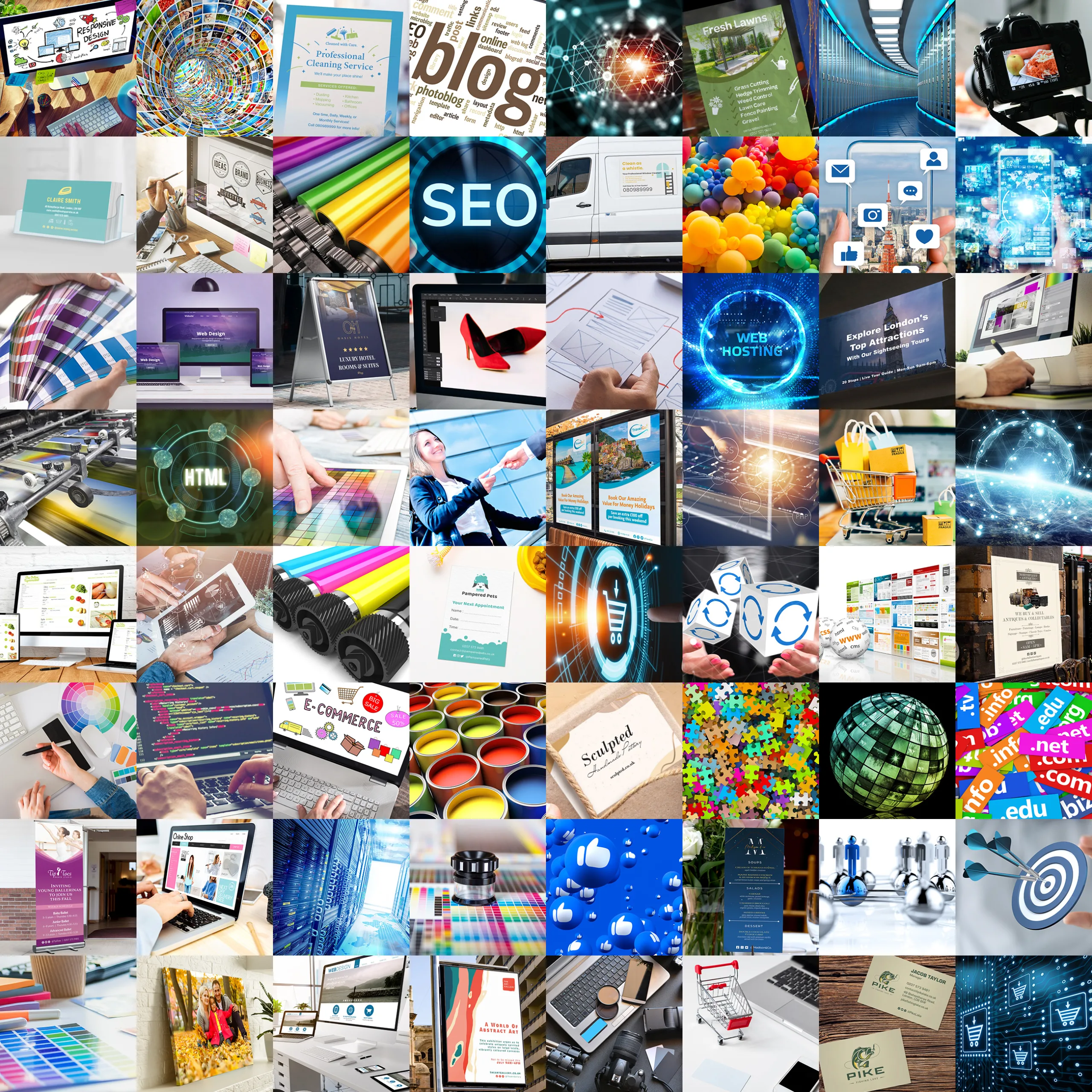 Web design, graphic design and professional printing by Venture Design & Print