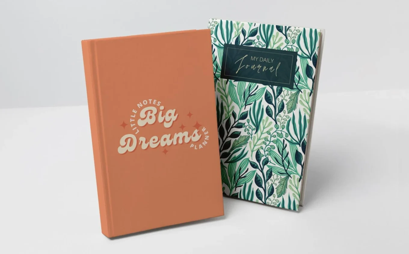 25 Personalised A5 Notebooks – Dotted