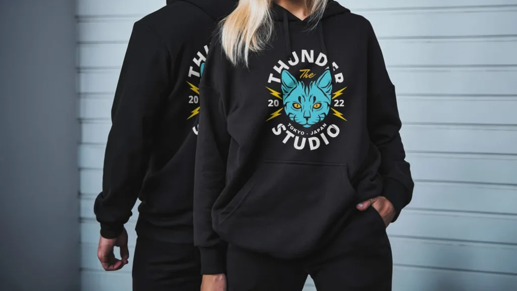 20 Personalised Hoodies – White – Large – Back Print